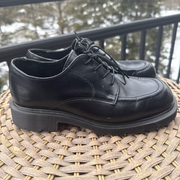 The Original Dr. Martens Shoes Oxford MADE IN ENGLAND Black Size 5 8782 Leather main image 7